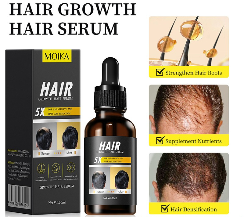 Hair Care Organic - 育毛エッセンシャルオイル頭皮栄養血清抗脱毛肥厚修復強力健康天然オーガニックケア液