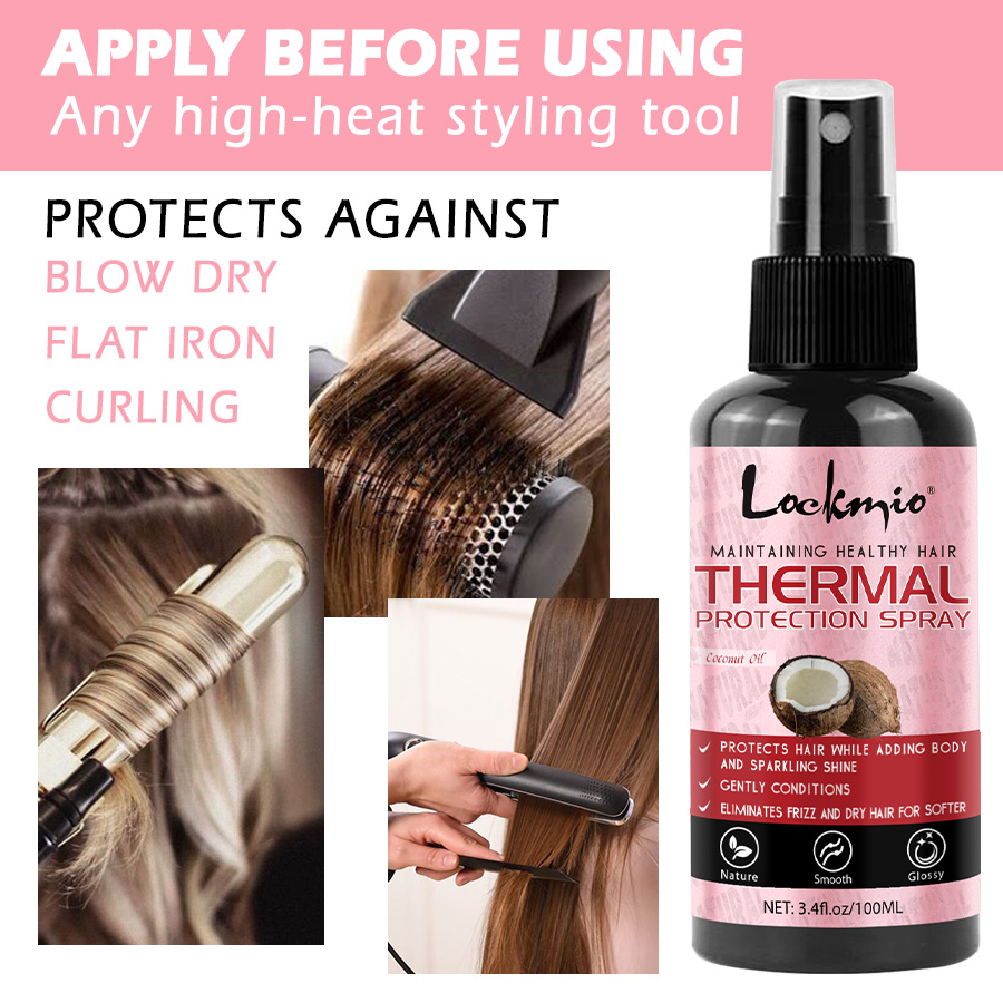 ヒートプロテクトスプレー、チェベバター、レオパード柄サテンボ - Hair Care Natural Ingredients のレビューと価格