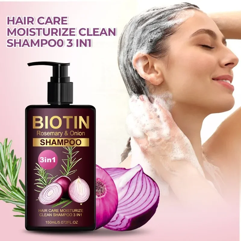 150ml ビオチン配合 ローズマリー＆オニオンシャンプー  - Hair Care Natural Ingredients のレビューと価格