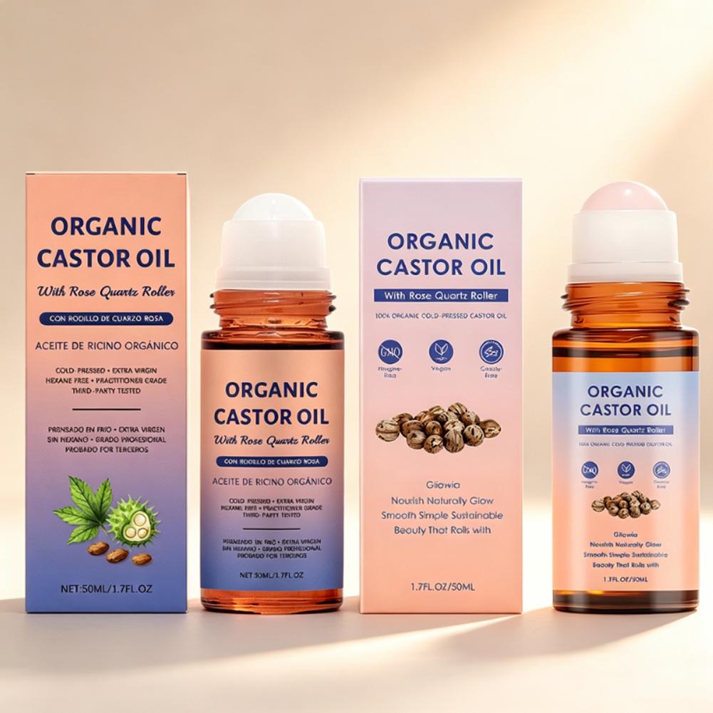 オーガニックキャスターオイル ローズクォーツローラー付き ヘ - Hair Care Organic のレビューと価格