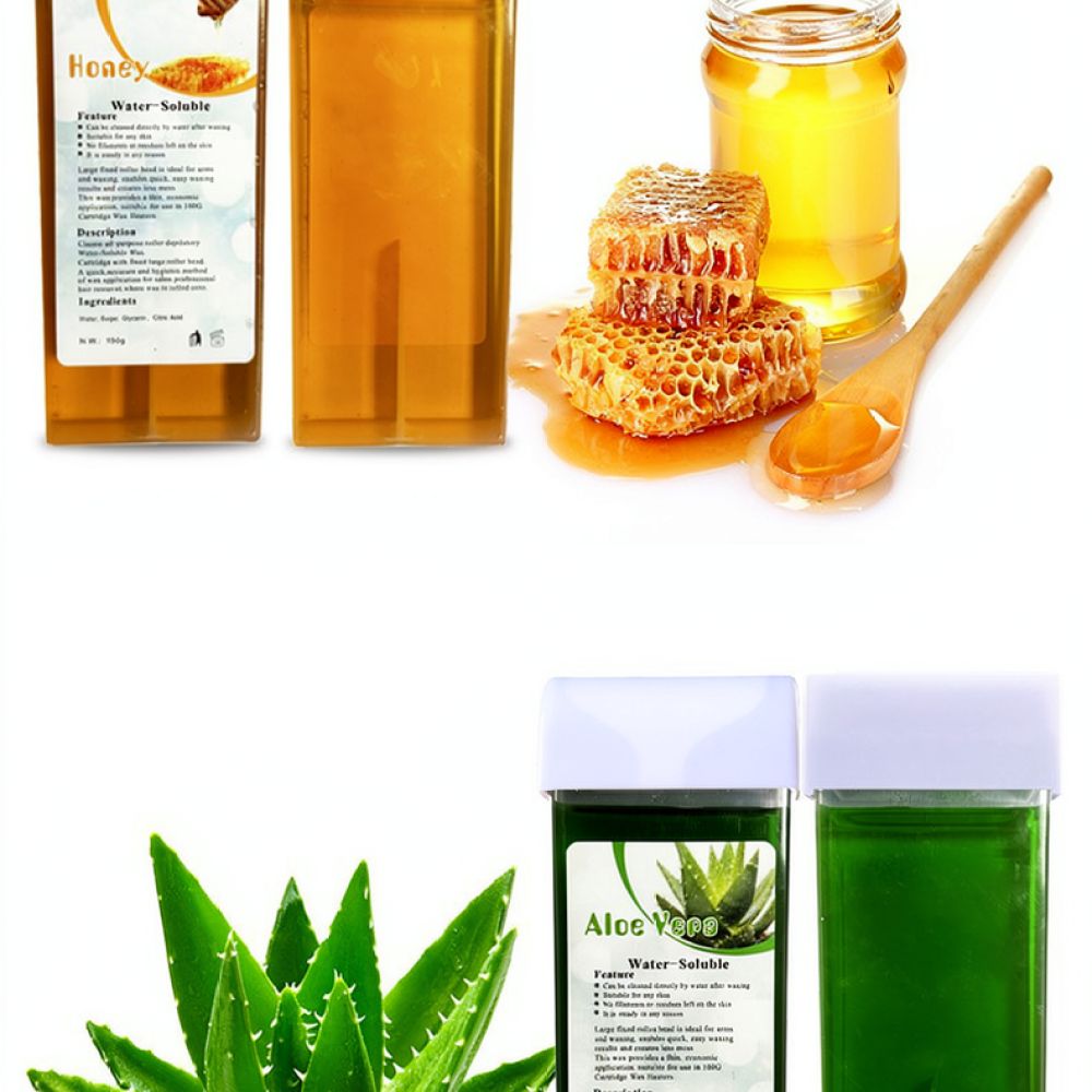 ボディ用除毛ワックスビーズ。天然成分配合で、痛みなく、なめら - Hair Care Natural Ingredients のレビューと価格