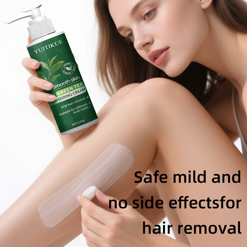 YUITIKUE グリーンティー脱毛クリーム 150g、マイ - Hair Care Lotion のレビューと価格