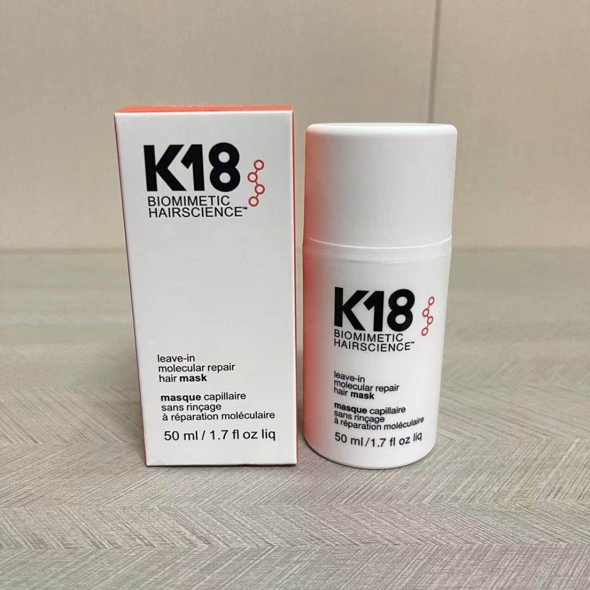 オリジナル50ml K18 リーブイン モレキュラーリペア  - Hair Care K18 のレビューと価格
