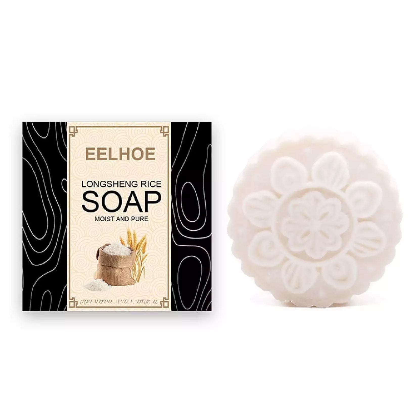 Eelhoe-水分石鹸シャンプーバー、髪の成長のためのシャン - Hair Care Natural Ingredients のレビューと価格